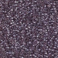 Miyuki delica beads 15/0 - Transparent mauve luster DBS-1224